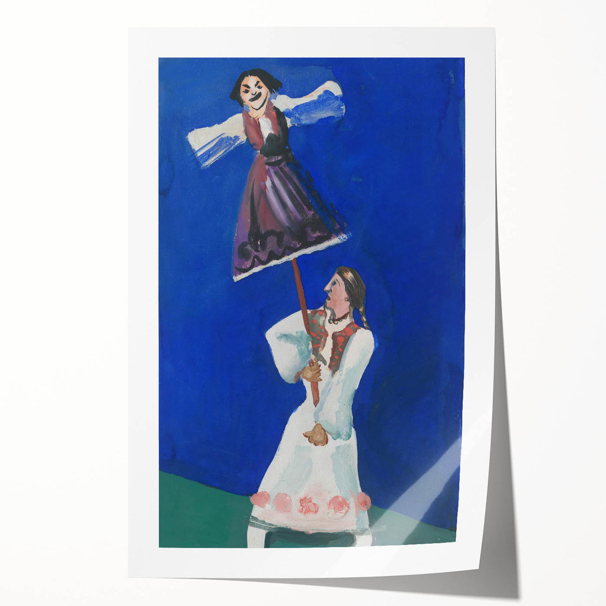 Modern Wall Art – Cyprián Majerník’s "Morena" in Vibrant Colors