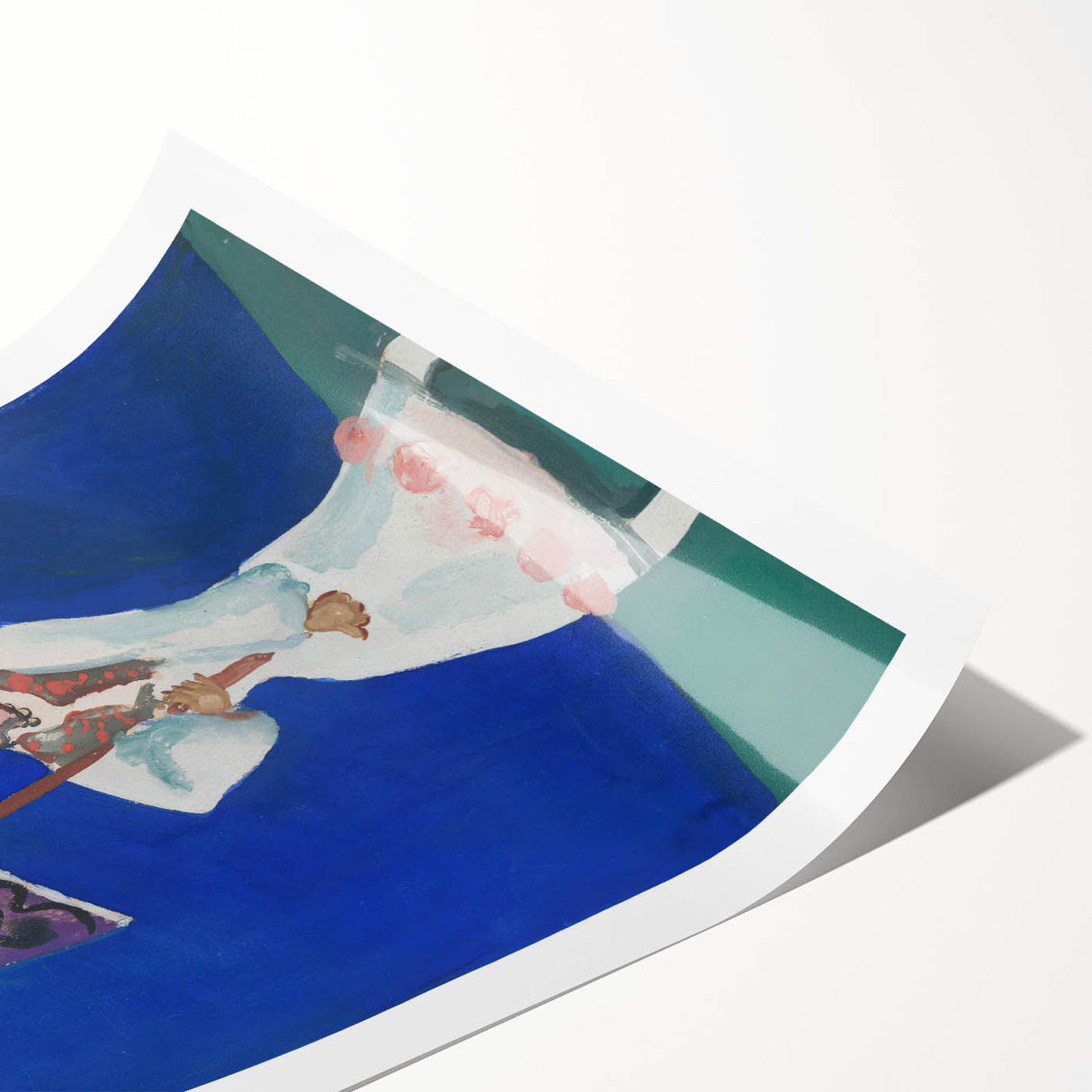 Modern Wall Art – Cyprián Majerník’s "Morena" in Vibrant Colors