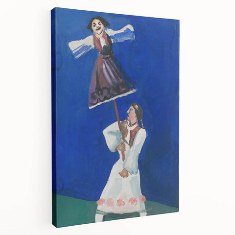 Modern Wall Art – Cyprián Majerník’s "Morena" in Vibrant Colors