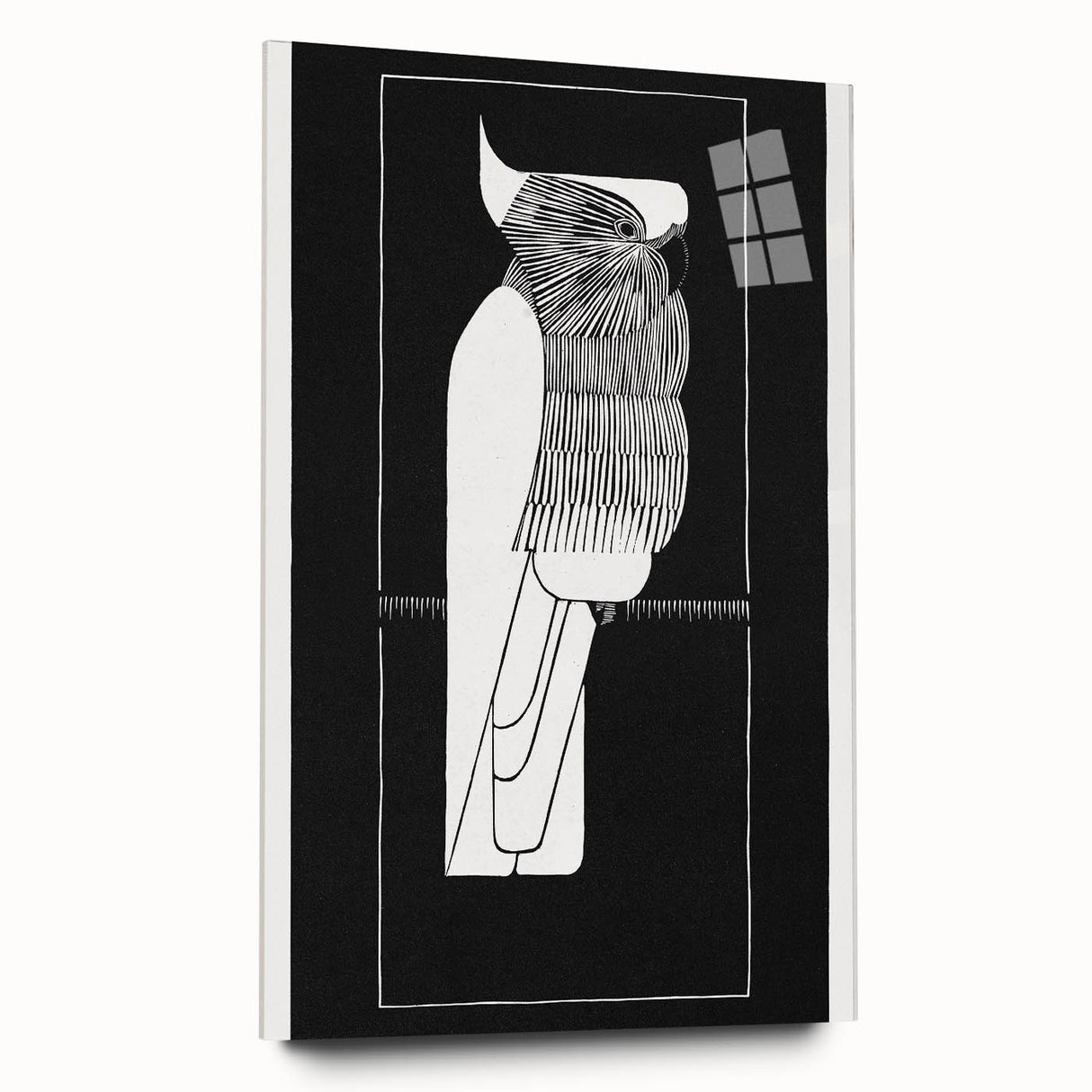 Modern Wall Art – "Sulphur-Crested Cockatoo" by Samuel Jessurun de Mesquita