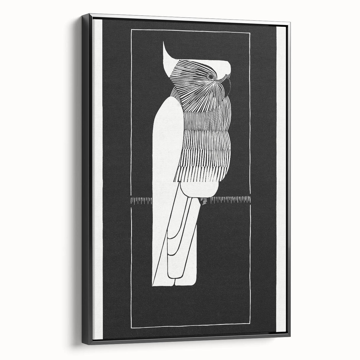 Modern Wall Art – "Sulphur-Crested Cockatoo" by Samuel Jessurun de Mesquita