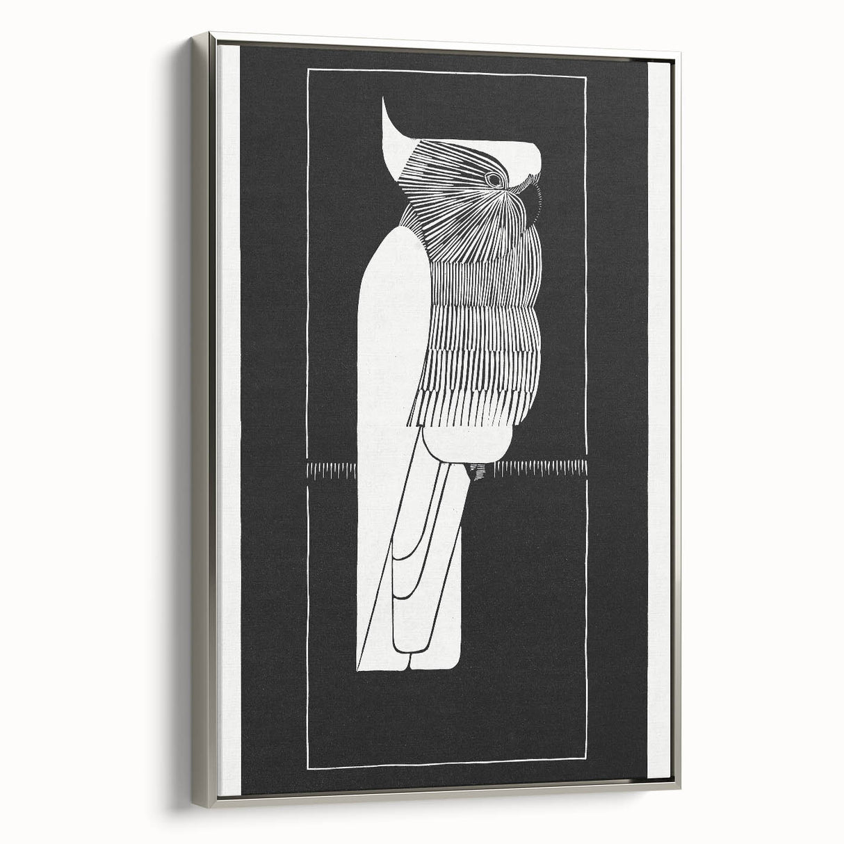 Modern Wall Art – "Sulphur-Crested Cockatoo" by Samuel Jessurun de Mesquita