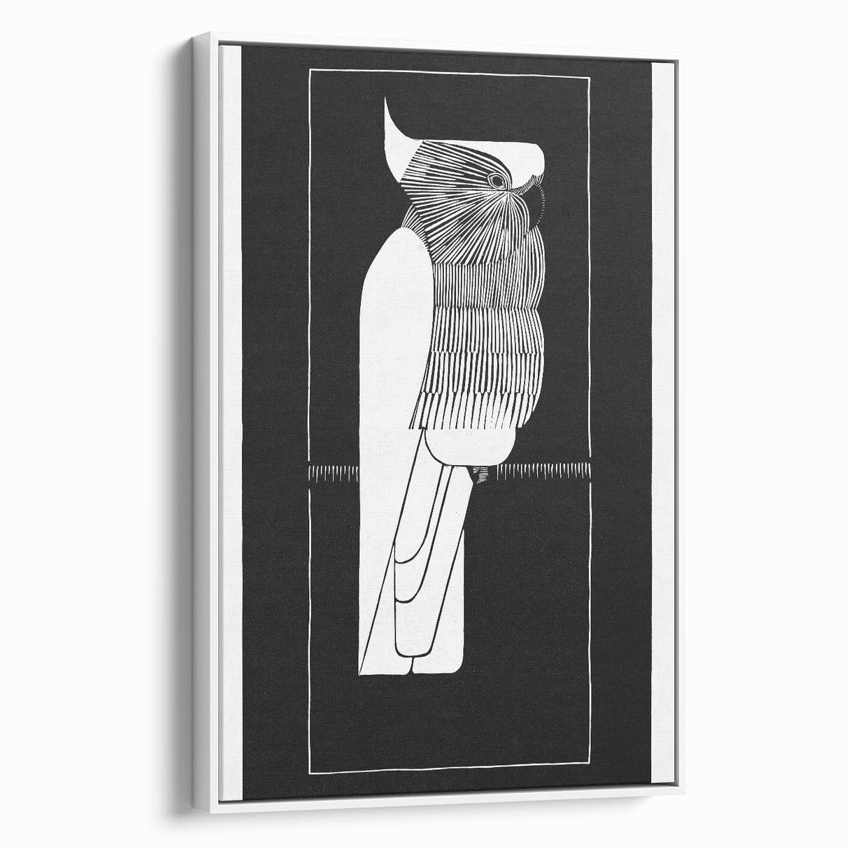 Modern Wall Art – "Sulphur-Crested Cockatoo" by Samuel Jessurun de Mesquita