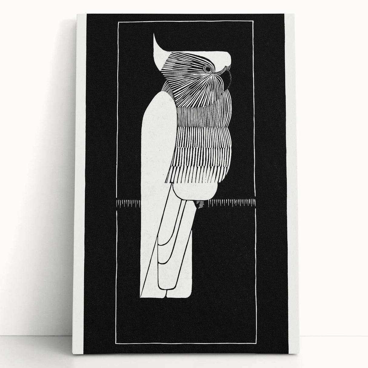 Modern Wall Art – "Sulphur-Crested Cockatoo" by Samuel Jessurun de Mesquita