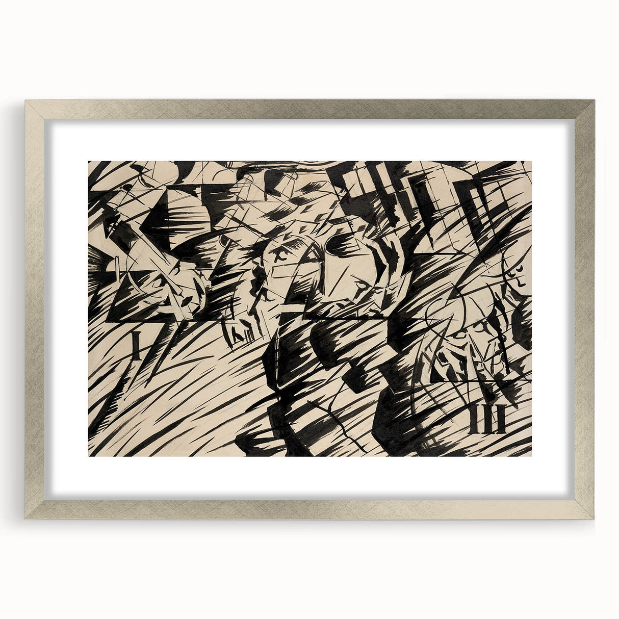 Modern Wall Art – Umberto Boccioni’s States of Mind: Those Who Go