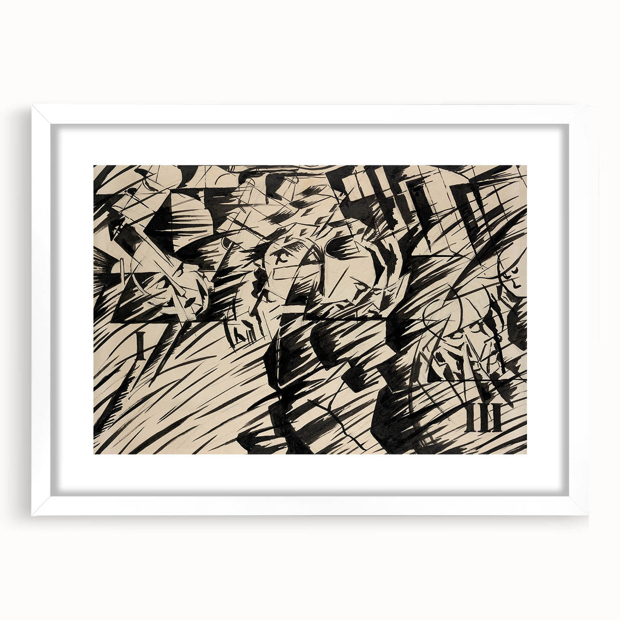 Modern Wall Art – Umberto Boccioni’s States of Mind: Those Who Go