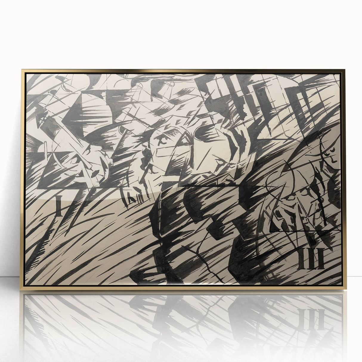 Modern Wall Art – Umberto Boccioni’s States of Mind: Those Who Go