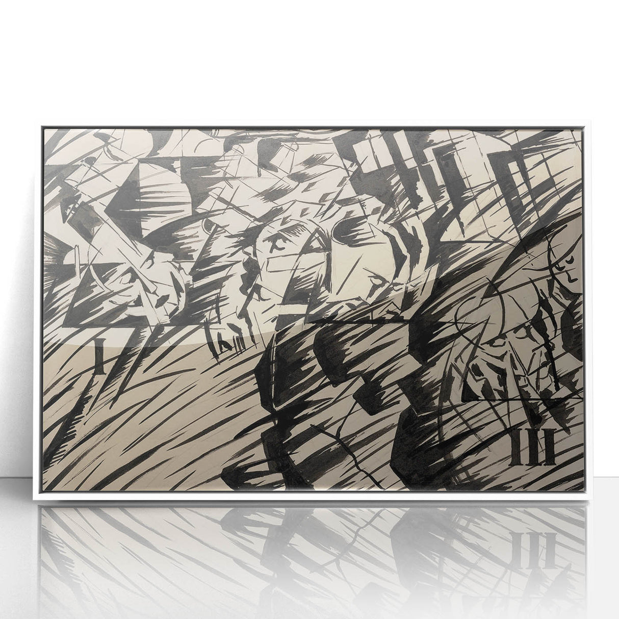 Modern Wall Art – Umberto Boccioni’s States of Mind: Those Who Go