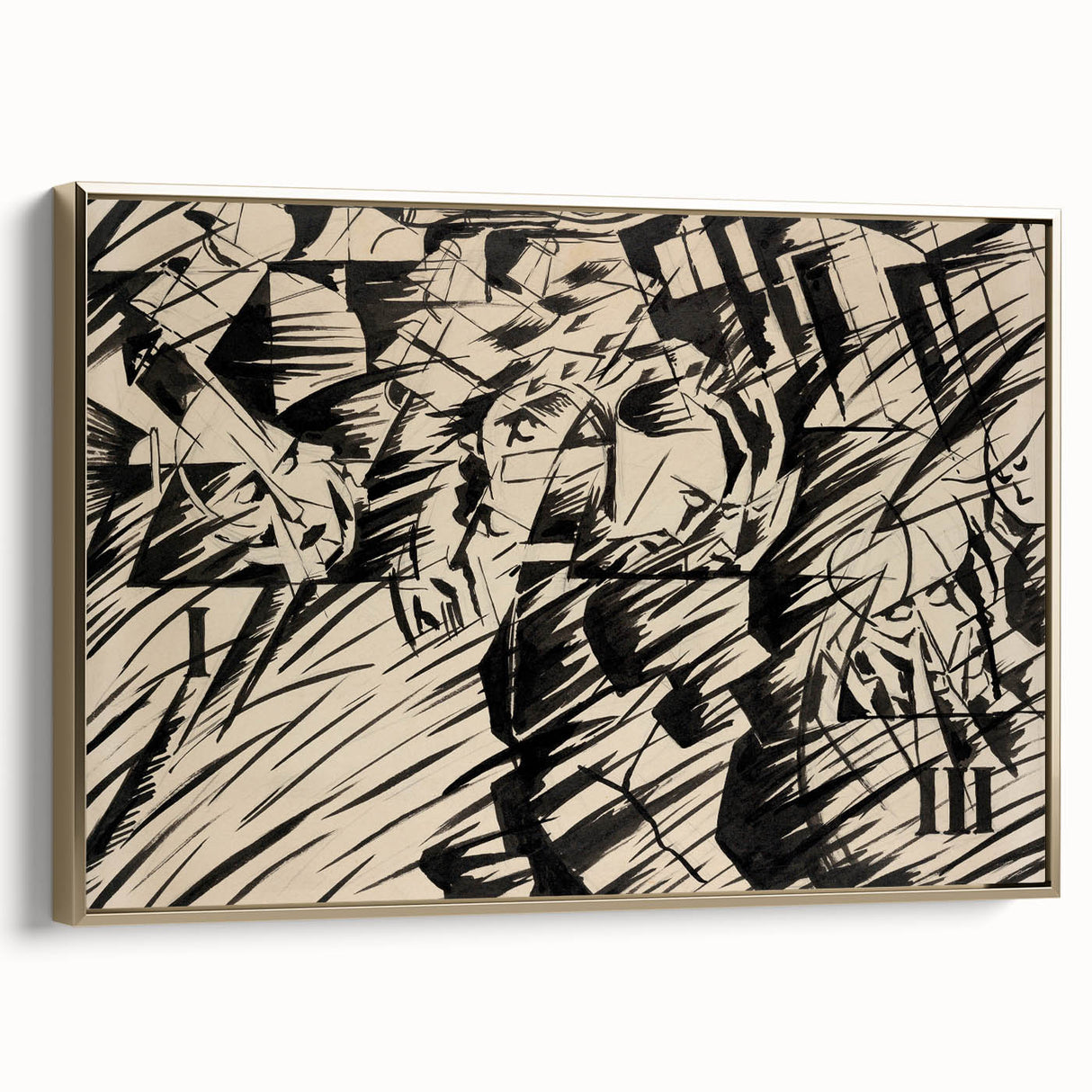 Modern Wall Art – Umberto Boccioni’s States of Mind: Those Who Go