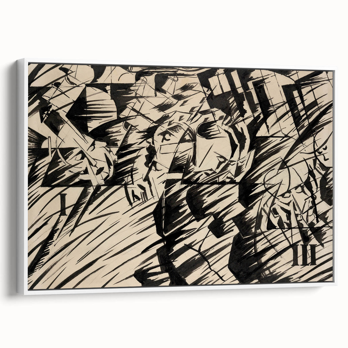 Modern Wall Art – Umberto Boccioni’s States of Mind: Those Who Go