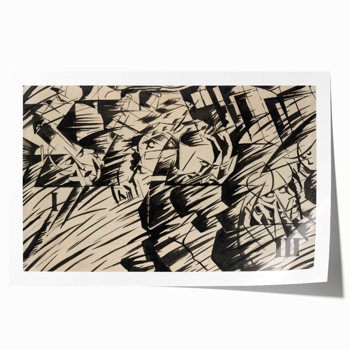 Modern Wall Art – Umberto Boccioni’s States of Mind: Those Who Go