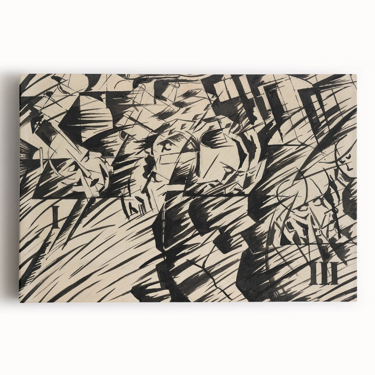 Modern Wall Art – Umberto Boccioni’s States of Mind: Those Who Go