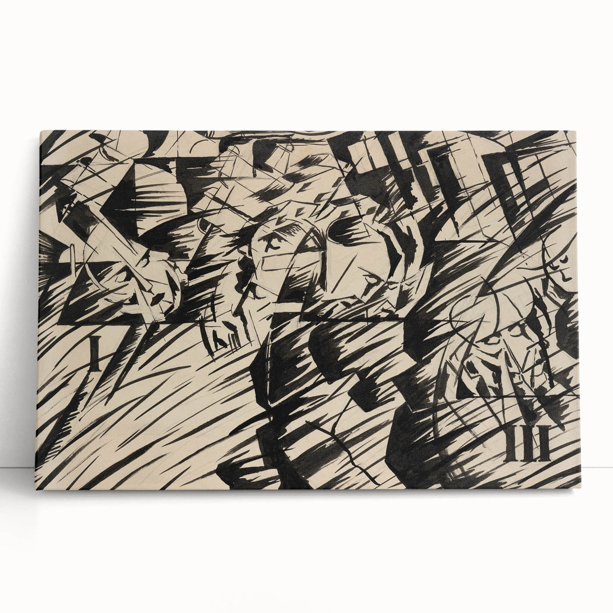 Modern Wall Art – Umberto Boccioni’s States of Mind: Those Who Go