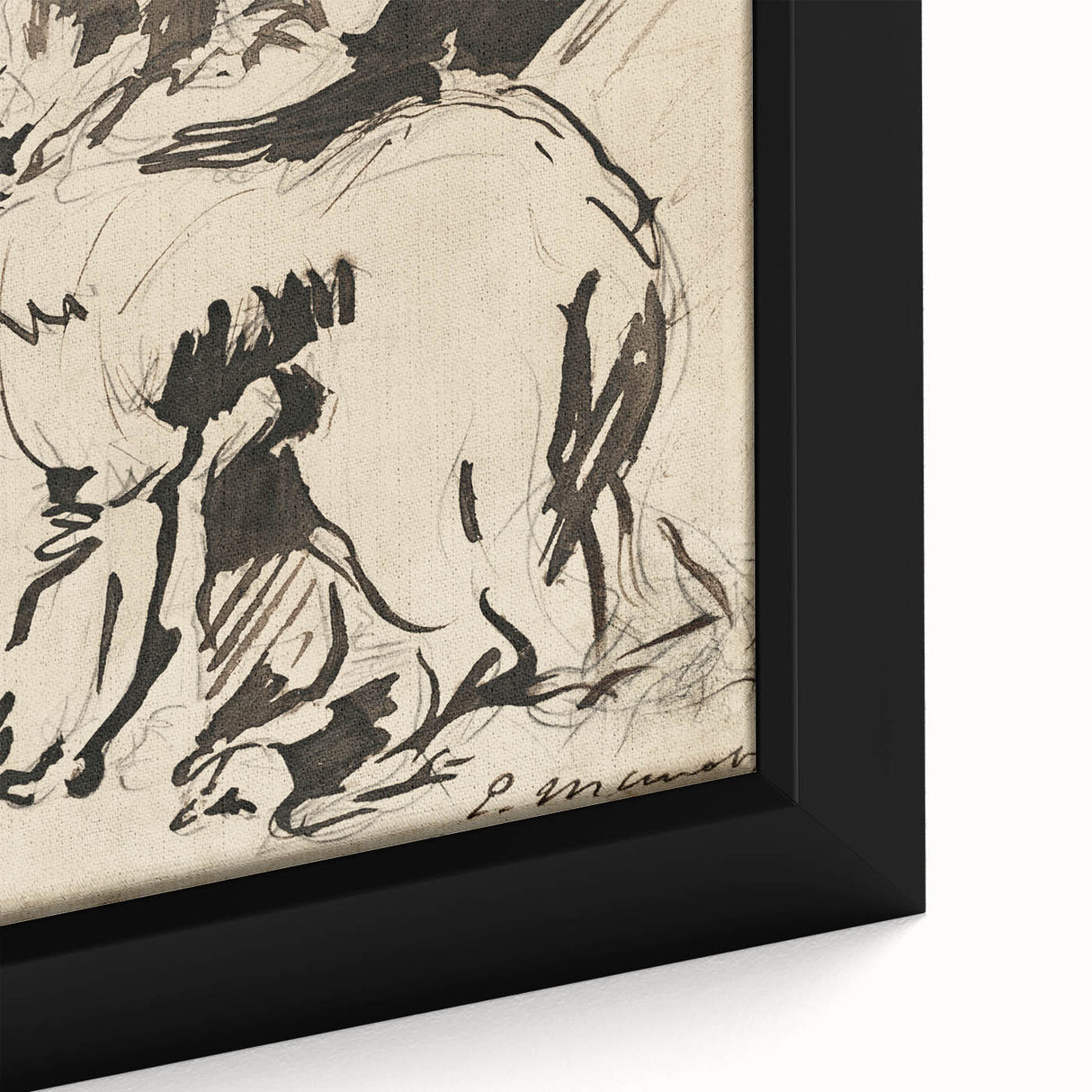 Modern Wall Art – Édouard Manet’s "A Boy Holding His Dog"