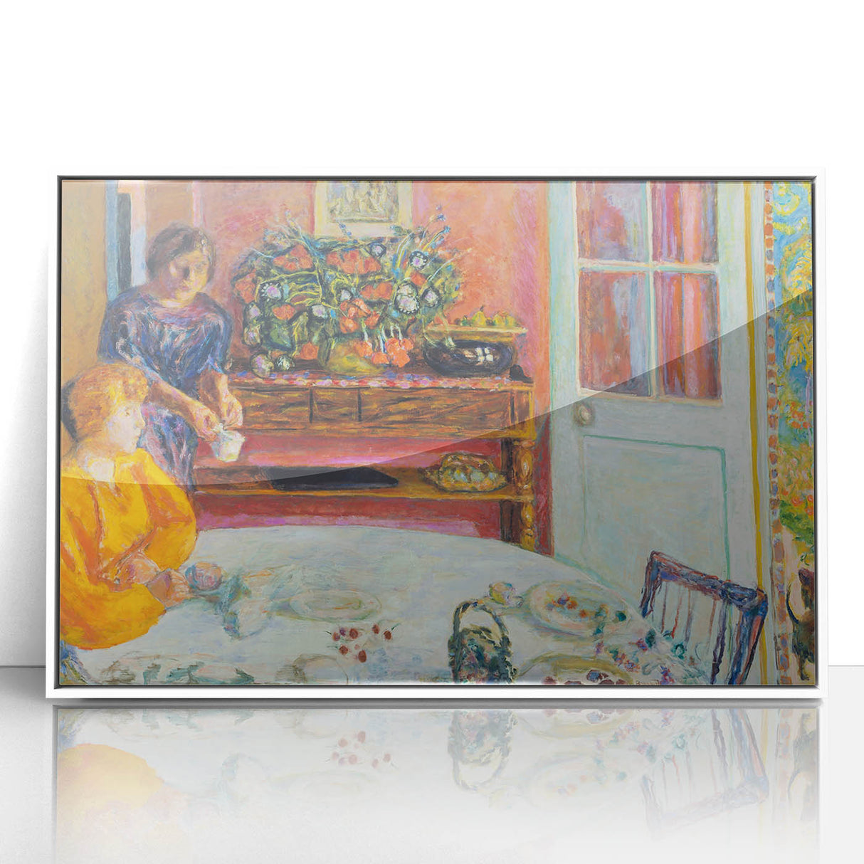 Modern Wall Art - Abstract Dining Room Scene by Pierre Bonnard