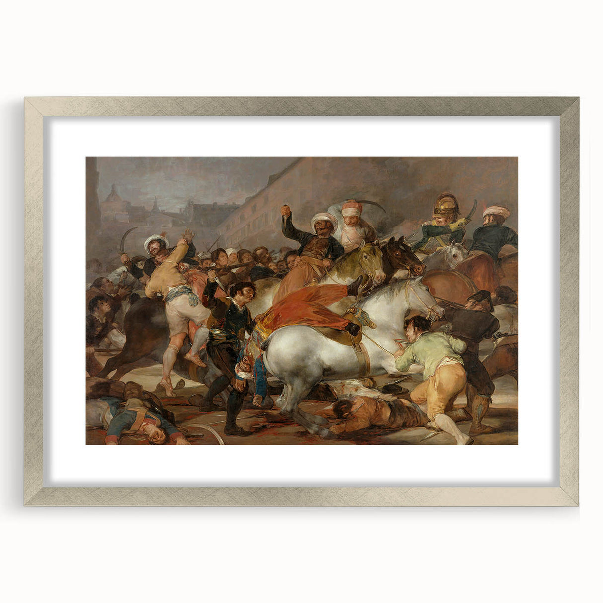 Romanticism Art - The Second of May 1808 by Francisco Goya Print