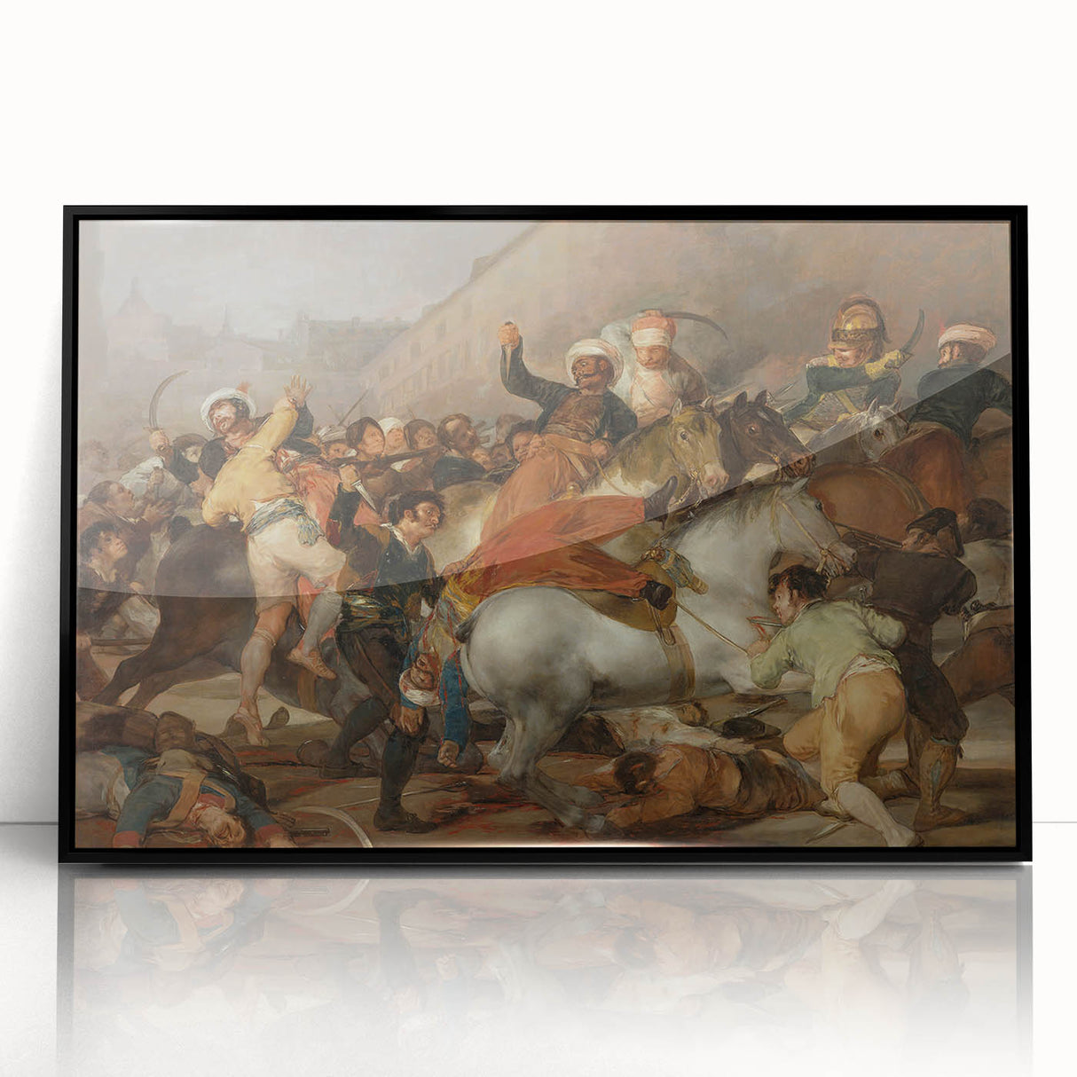 Romanticism Art - The Second of May 1808 by Francisco Goya Print