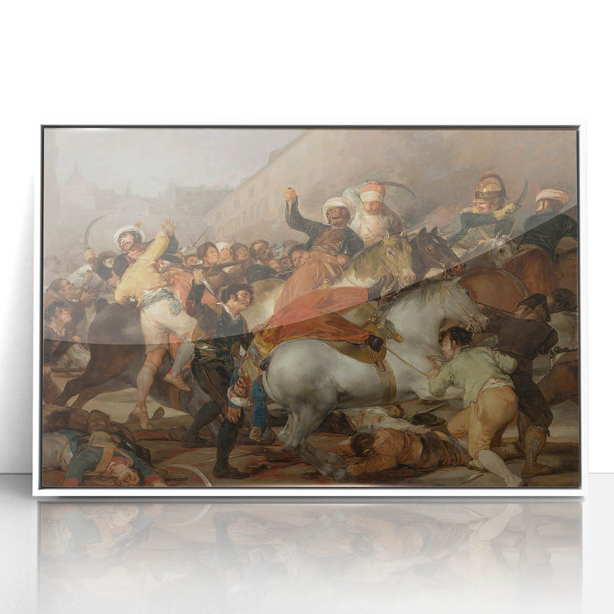 Romanticism Art - The Second of May 1808 by Francisco Goya Print