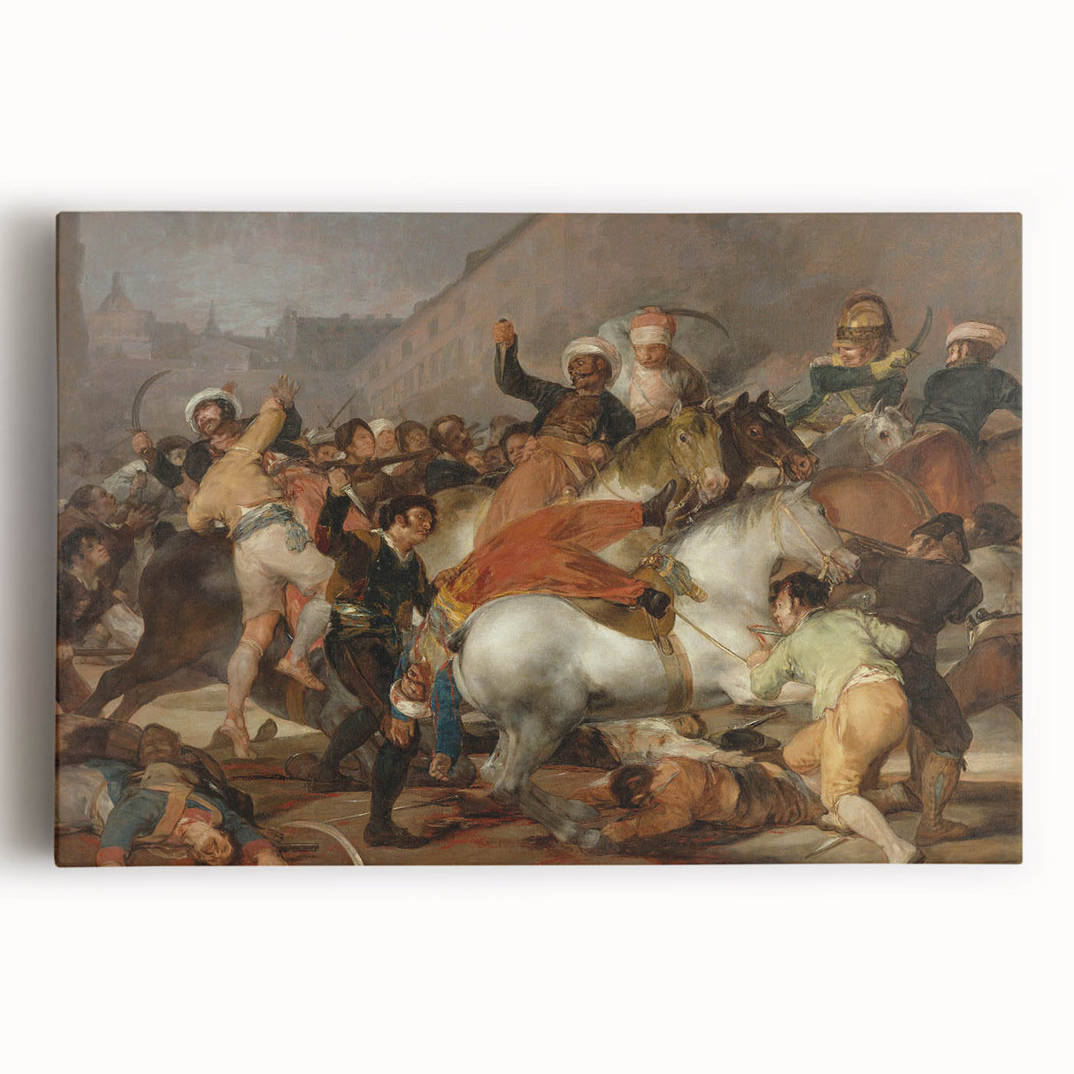 Romanticism Art - The Second of May 1808 by Francisco Goya Print