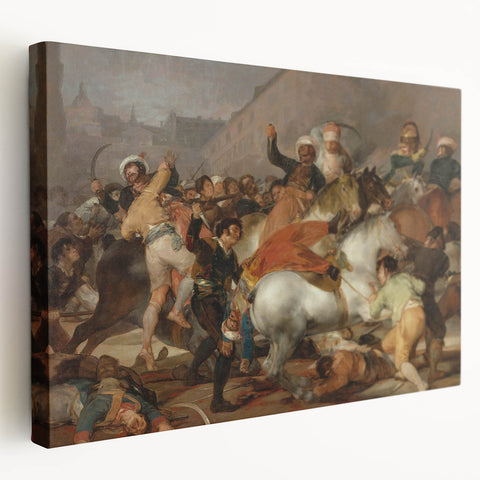 Romanticism Art - The Second of May 1808 by Francisco Goya Print