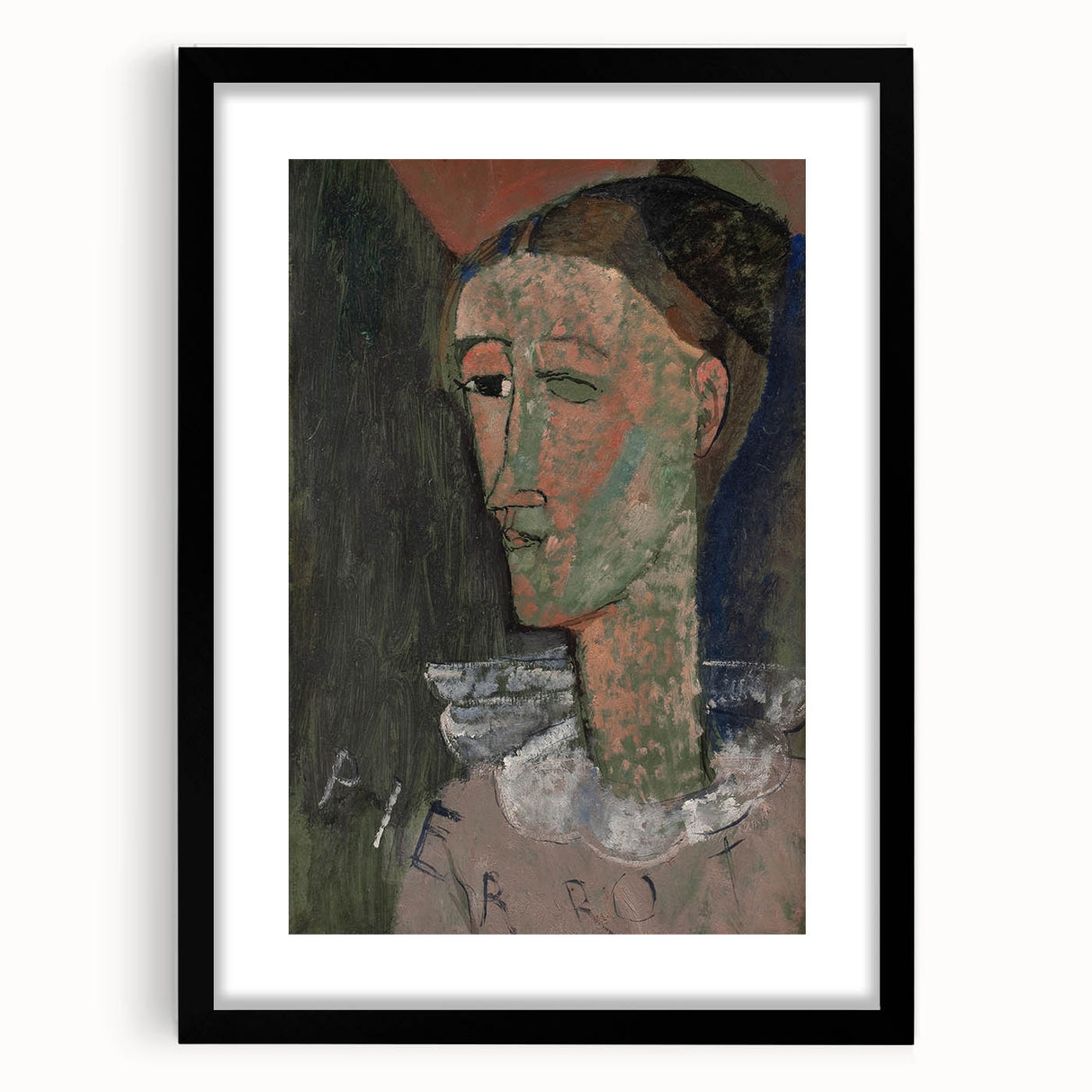 Modern Wall Art – Modigliani’s "Self-Portrait as Pierrot"