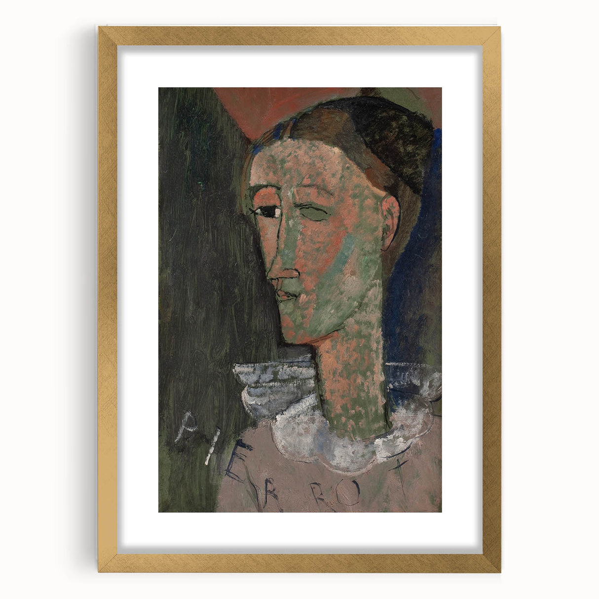 Modern Wall Art – Modigliani’s "Self-Portrait as Pierrot"