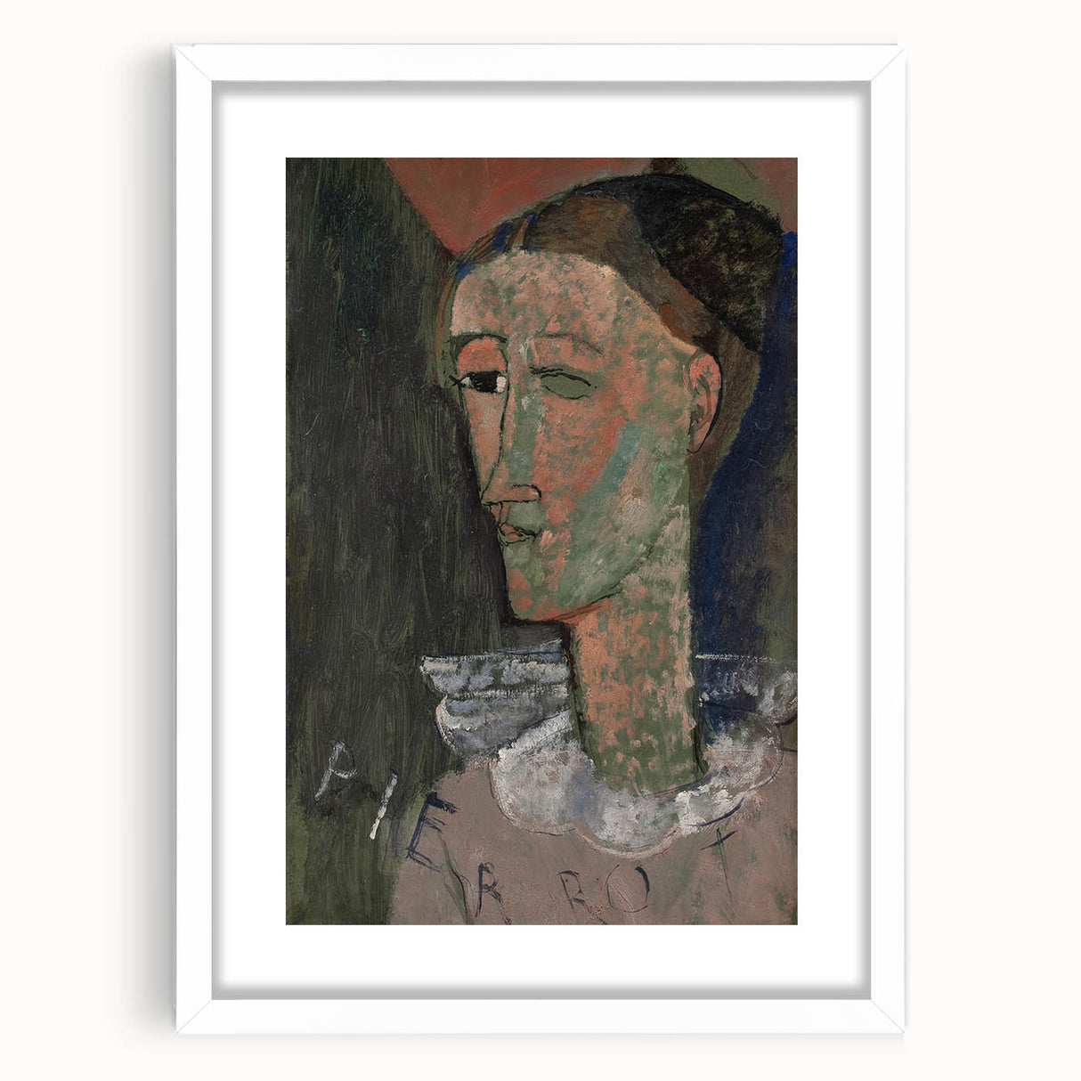 Modern Wall Art – Modigliani’s "Self-Portrait as Pierrot"