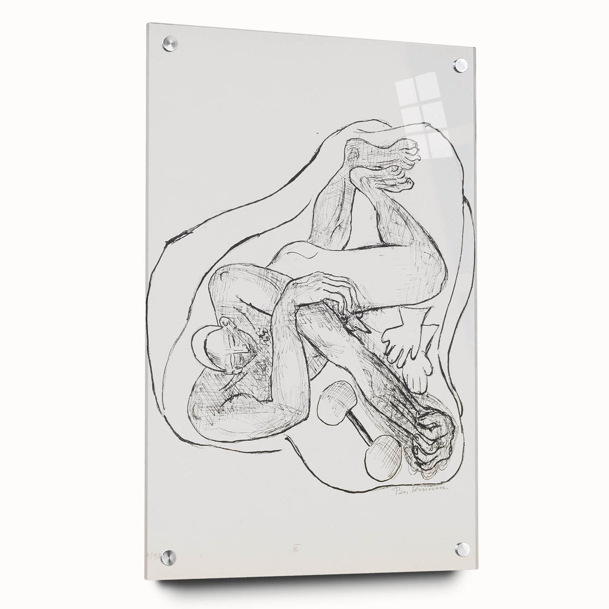 Modern Wall Art – Max Beckmann’s "Sleeping Athlete"