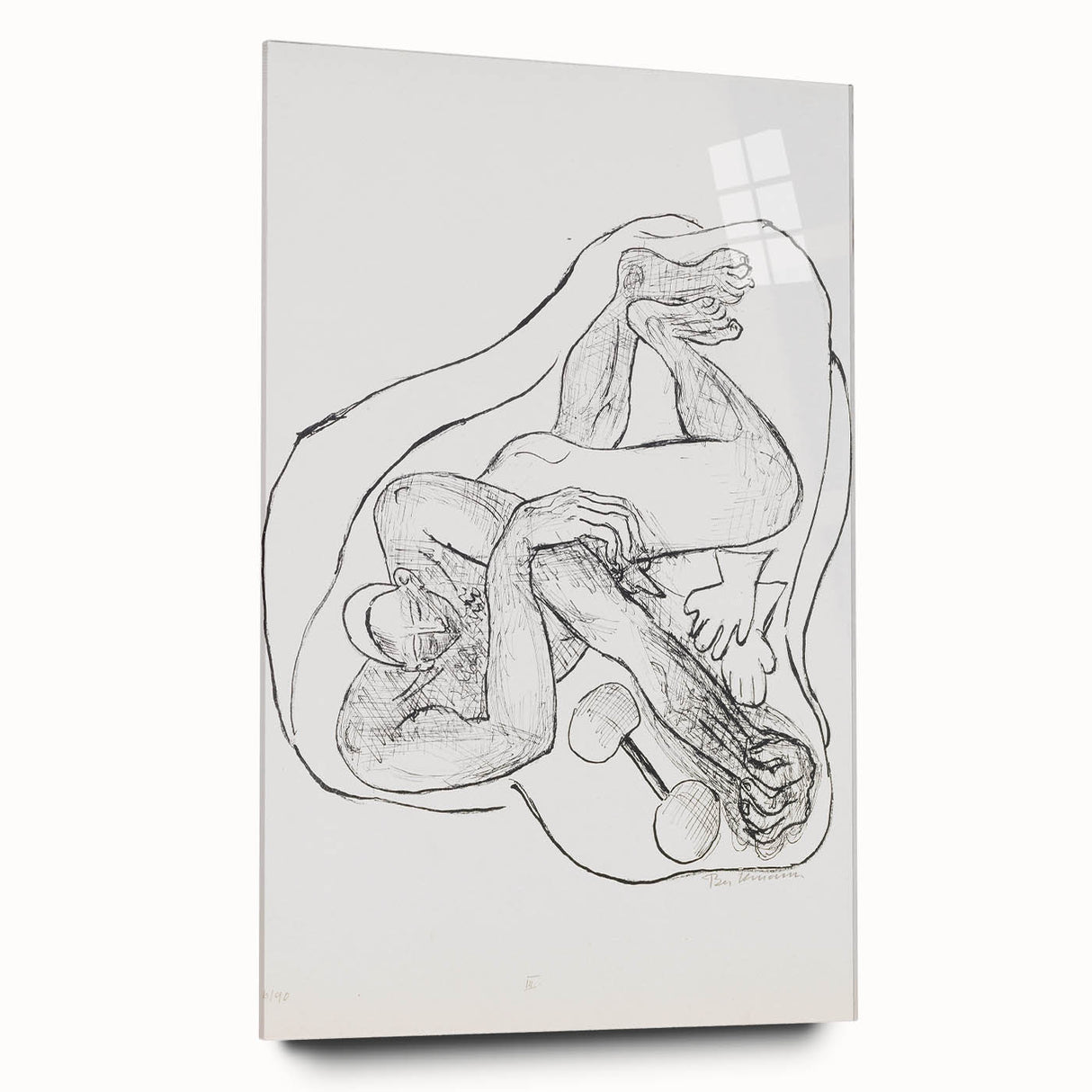 Modern Wall Art – Max Beckmann’s "Sleeping Athlete"