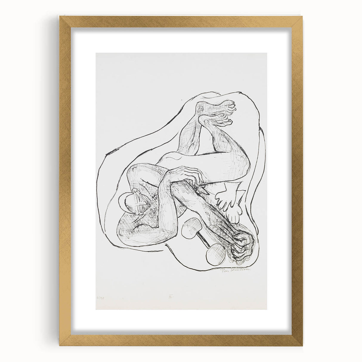 Modern Wall Art – Max Beckmann’s "Sleeping Athlete"