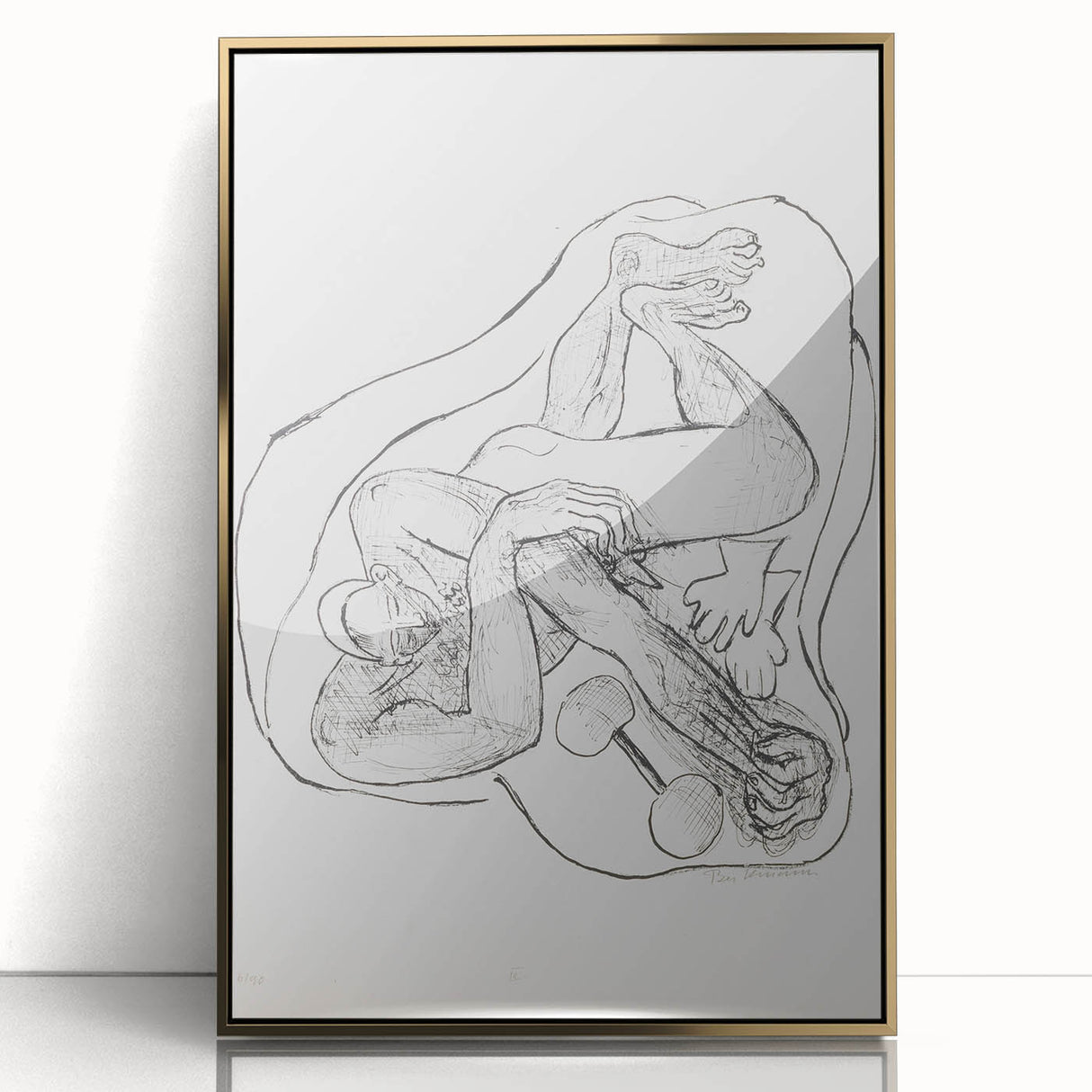 Modern Wall Art – Max Beckmann’s "Sleeping Athlete"