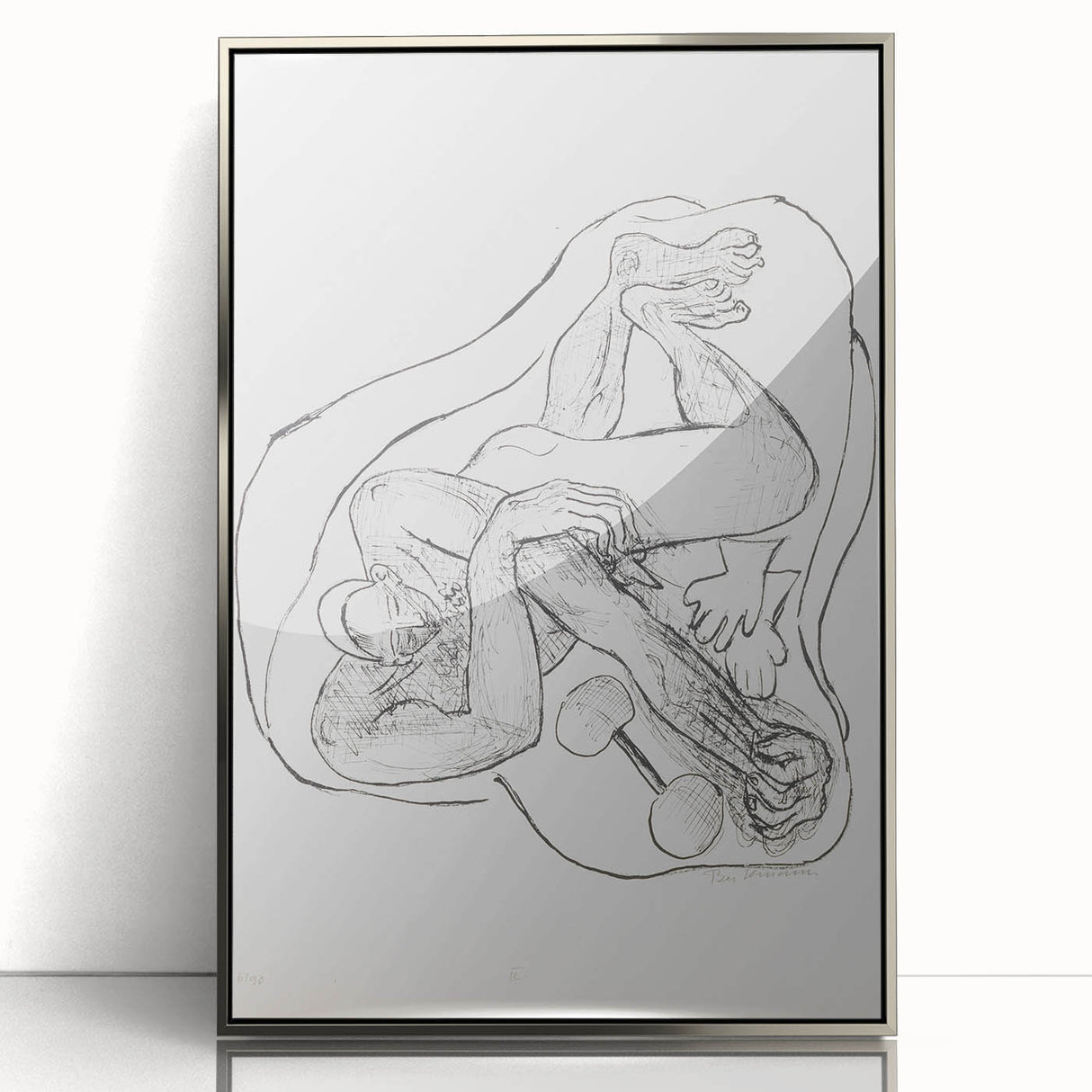 Modern Wall Art – Max Beckmann’s "Sleeping Athlete"