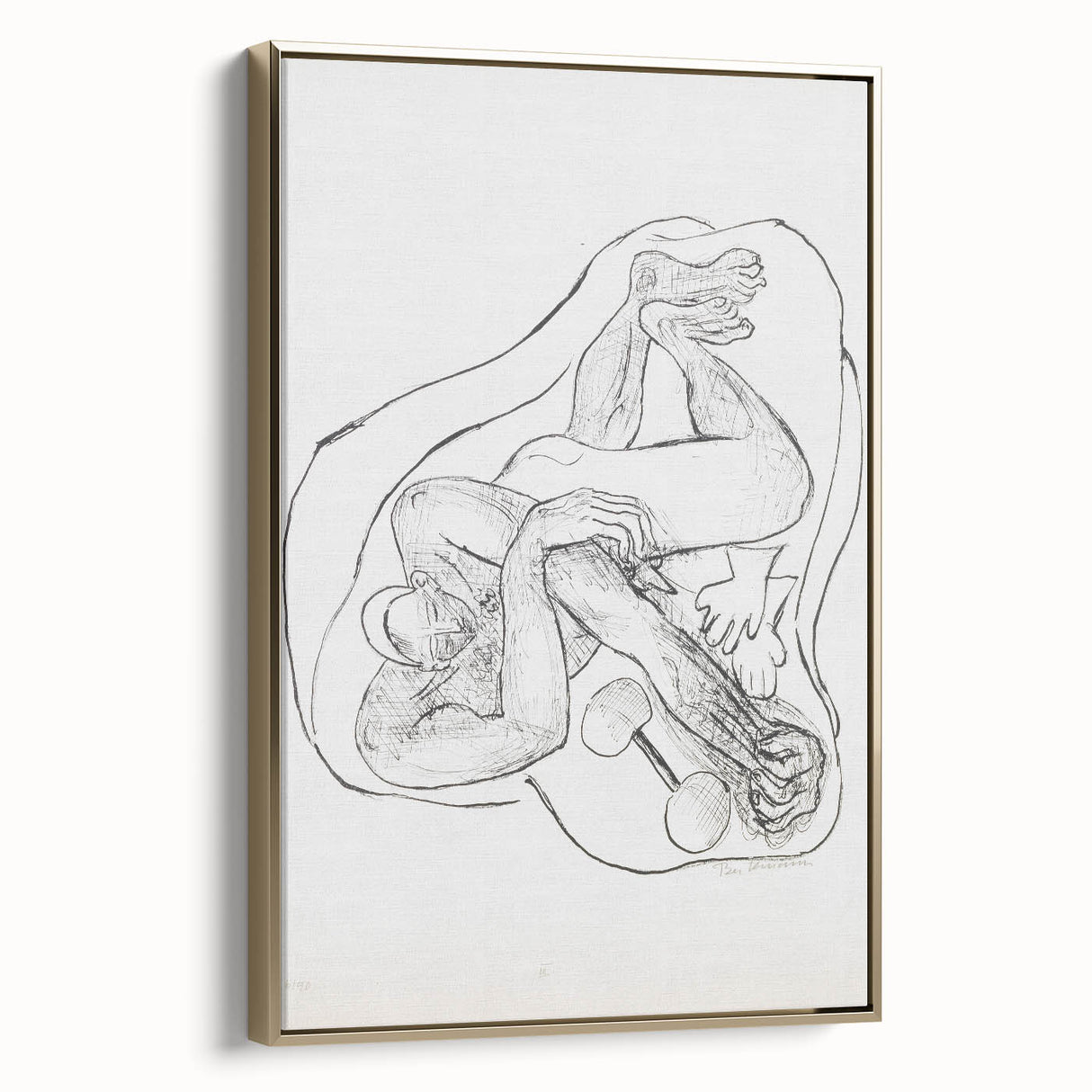 Modern Wall Art – Max Beckmann’s "Sleeping Athlete"