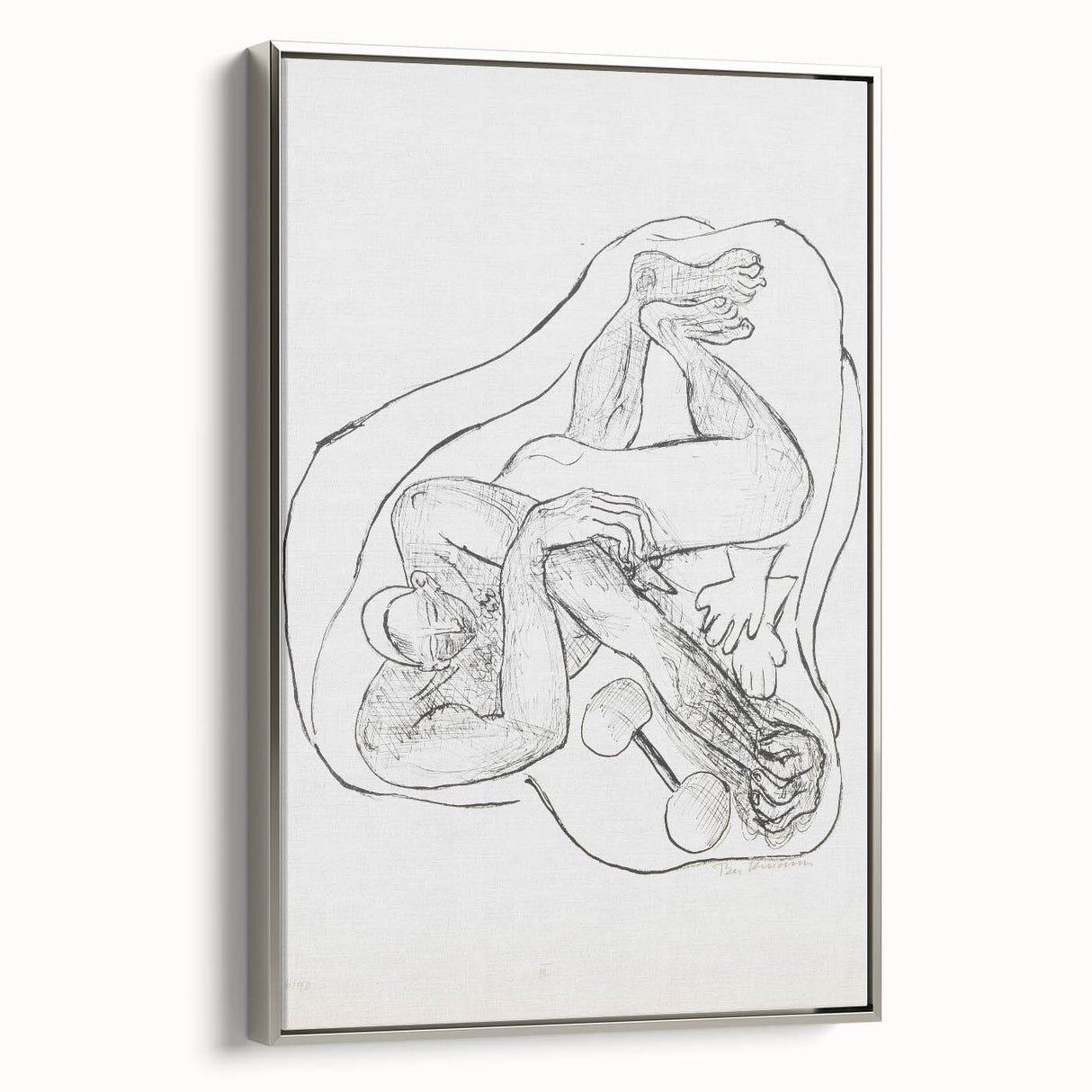 Modern Wall Art – Max Beckmann’s "Sleeping Athlete"