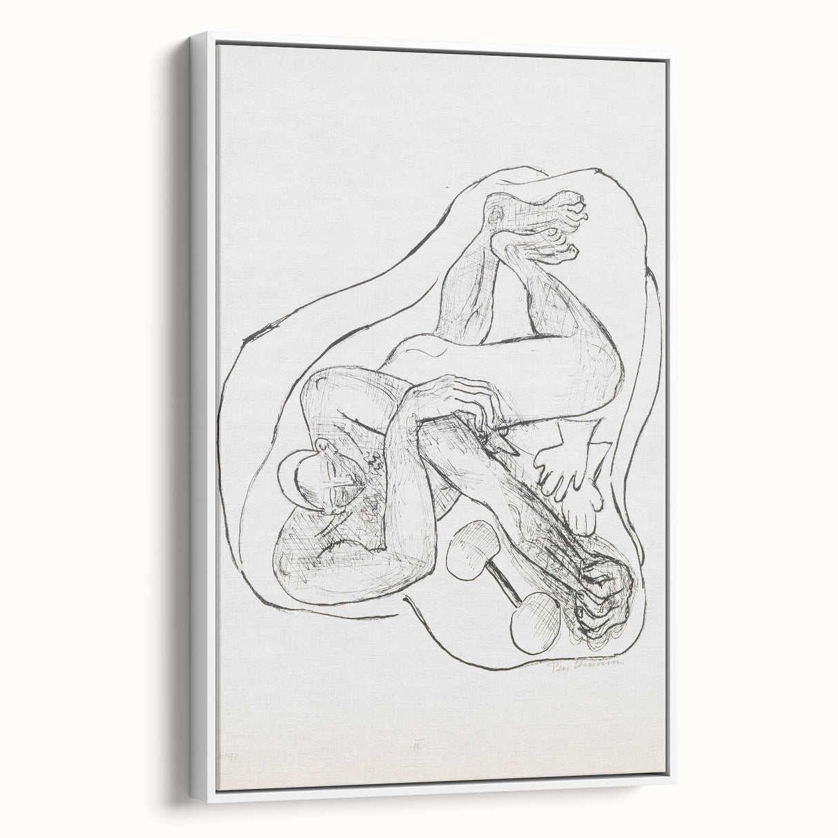 Modern Wall Art – Max Beckmann’s "Sleeping Athlete"