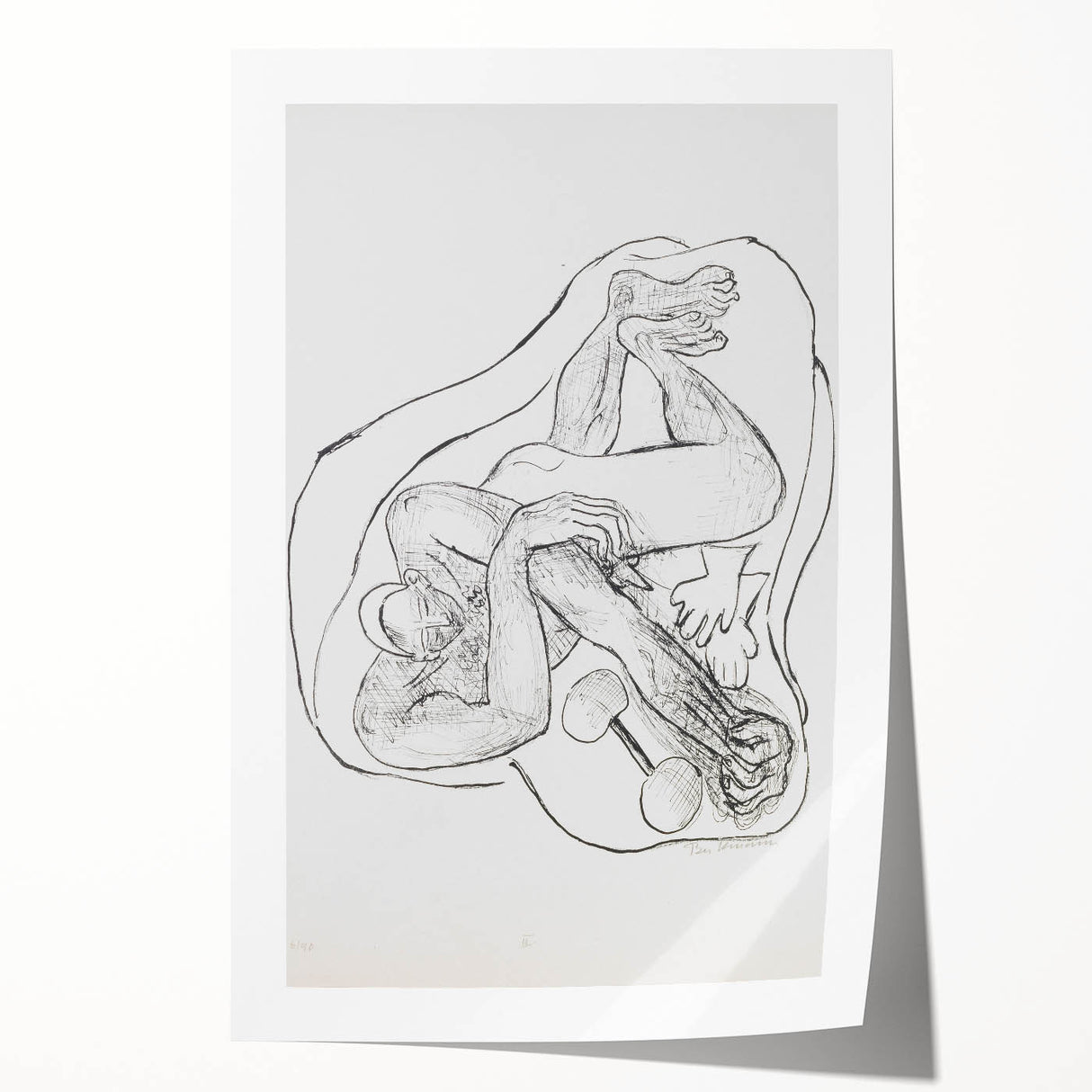 Modern Wall Art – Max Beckmann’s "Sleeping Athlete"