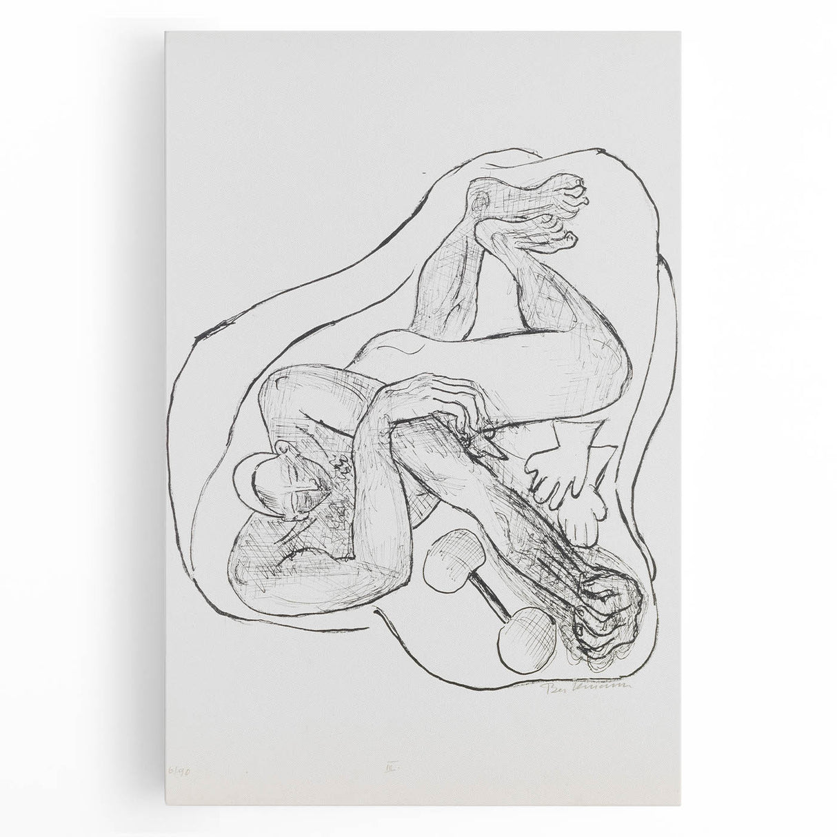 Modern Wall Art – Max Beckmann’s "Sleeping Athlete"