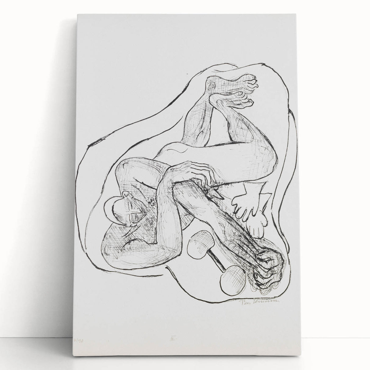 Modern Wall Art – Max Beckmann’s "Sleeping Athlete"