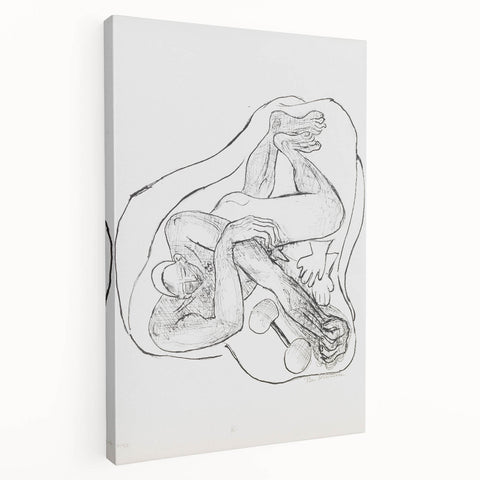 Modern Wall Art – Max Beckmann’s "Sleeping Athlete"