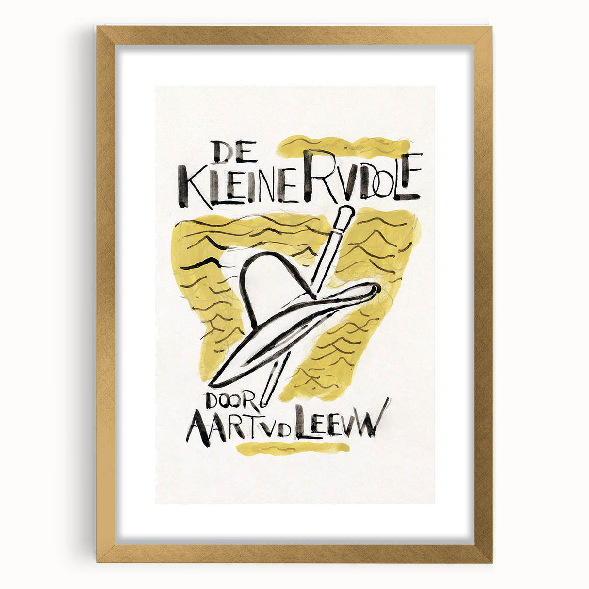 Modern Wall Art – Leo Gestel’s "De Kleine Rudolf" Book Design