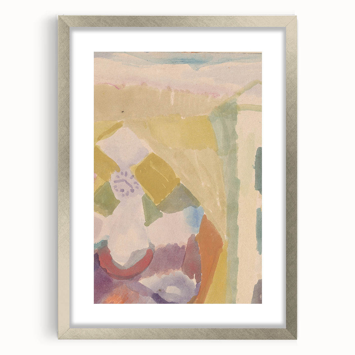 Modern Wall Art – Paul Klee’s "Interieur mit der Uhr"
