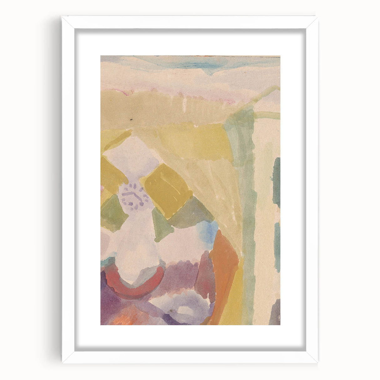 Modern Wall Art – Paul Klee’s "Interieur mit der Uhr"