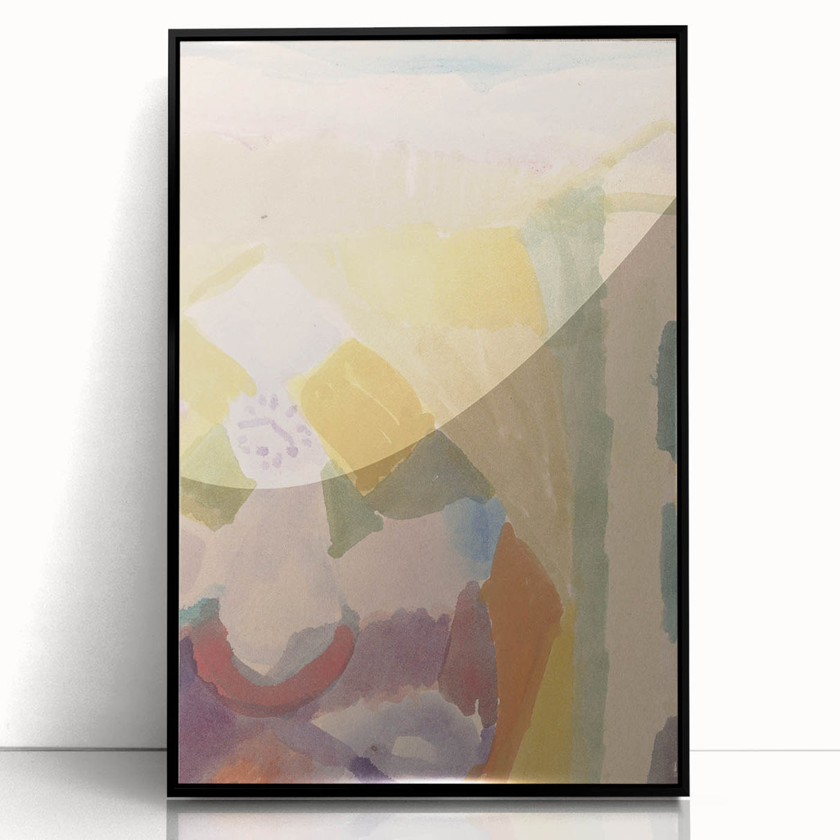 Modern Wall Art – Paul Klee’s "Interieur mit der Uhr"