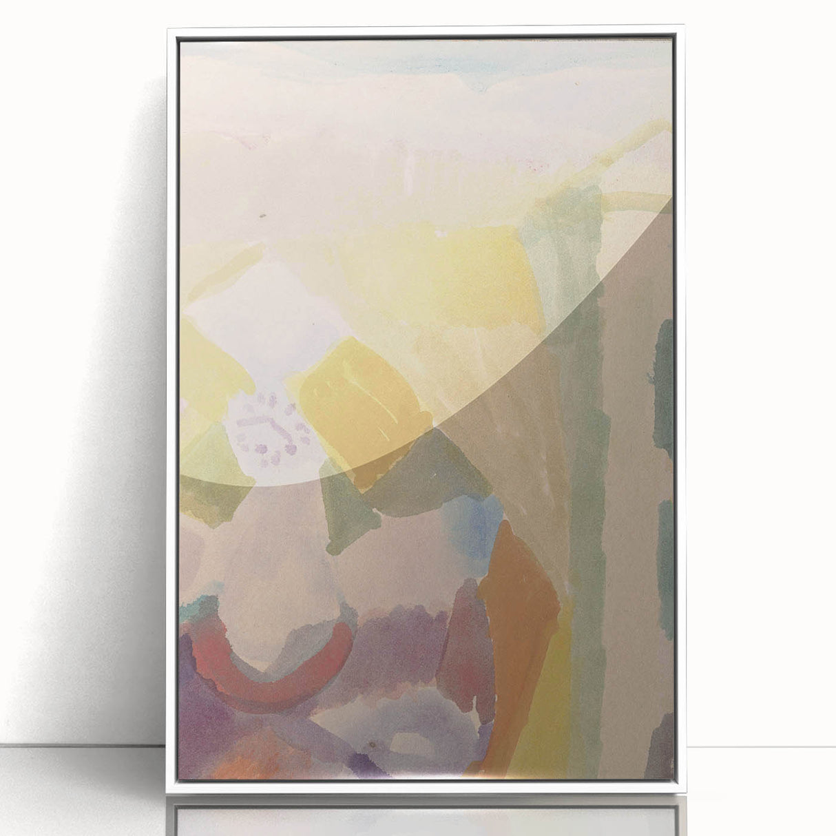 Modern Wall Art – Paul Klee’s "Interieur mit der Uhr"