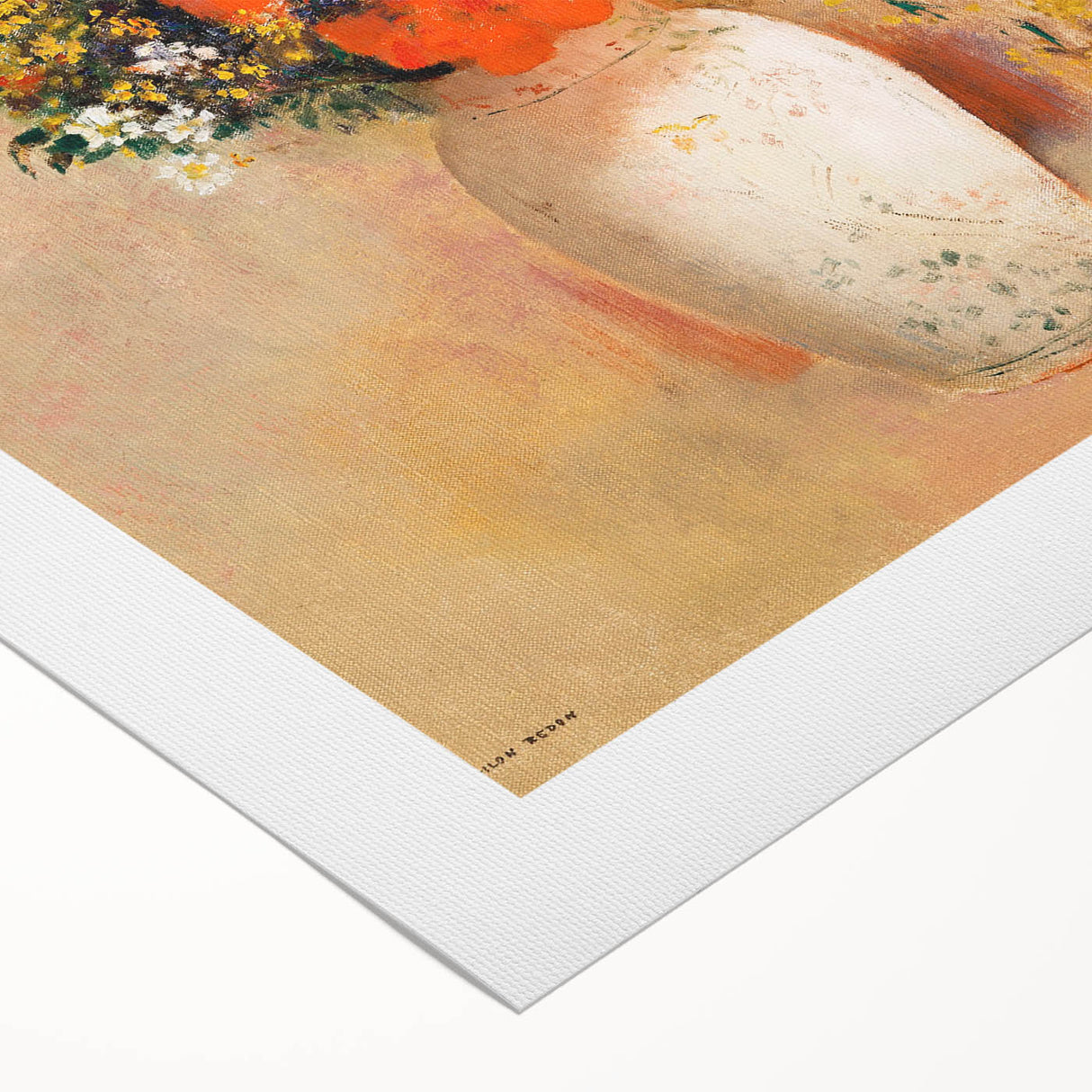 Modern Wall Art – Odilon Redon’s "Vase of Flowers (Pink Background)"