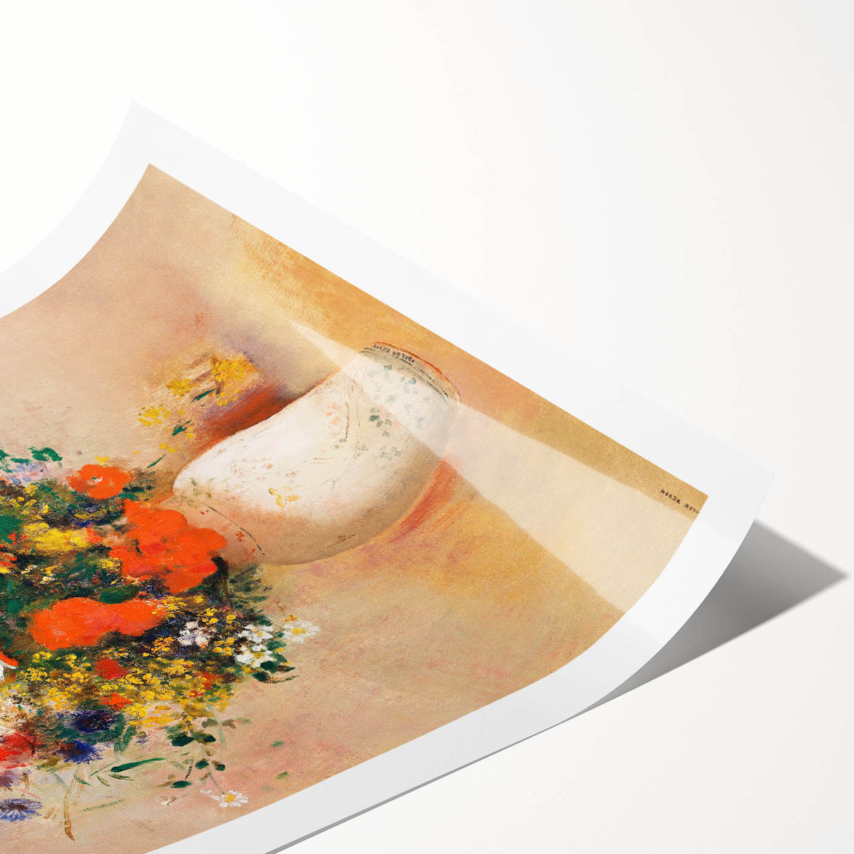 Modern Wall Art – Odilon Redon’s "Vase of Flowers (Pink Background)"