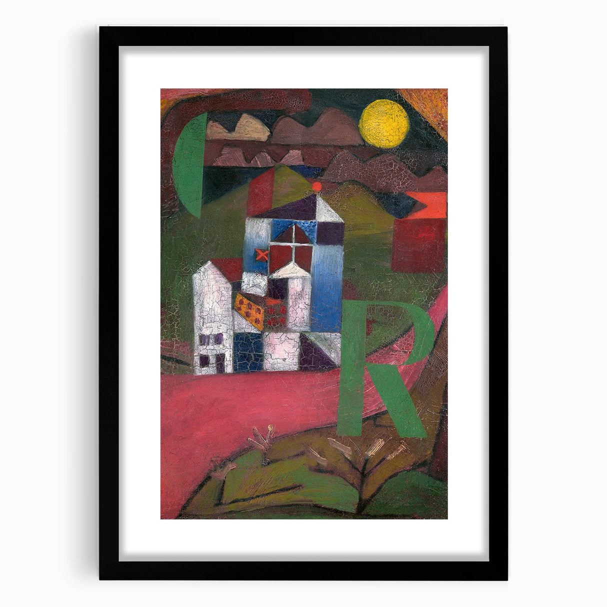 Paul Klee's "Villa R" (1919) - Geometric Abstract Masterpiece
