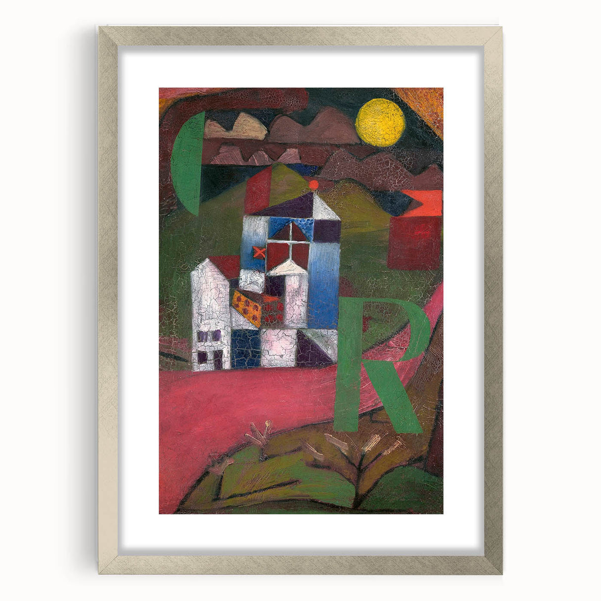 Paul Klee's "Villa R" (1919) - Geometric Abstract Masterpiece