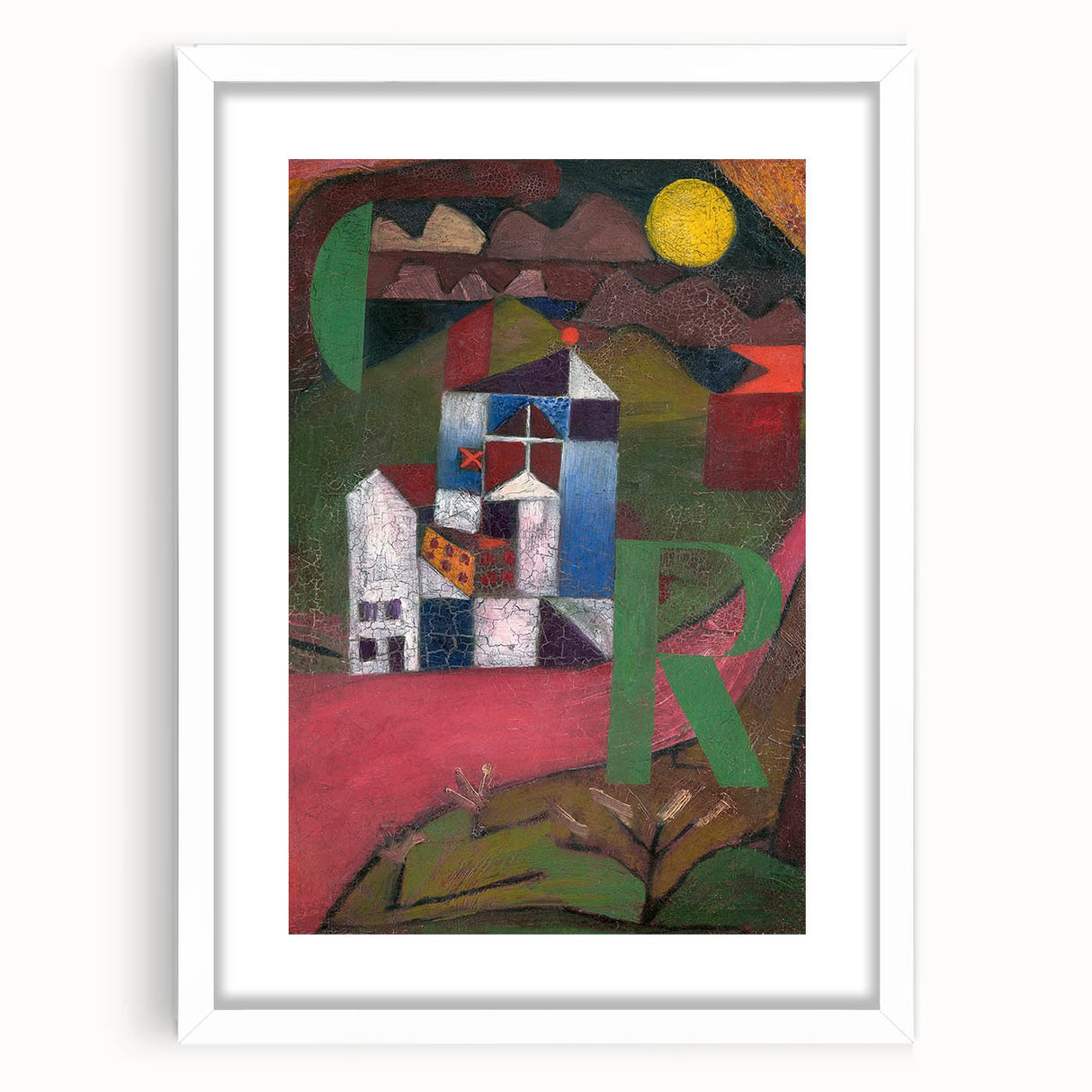 Paul Klee's "Villa R" (1919) - Geometric Abstract Masterpiece