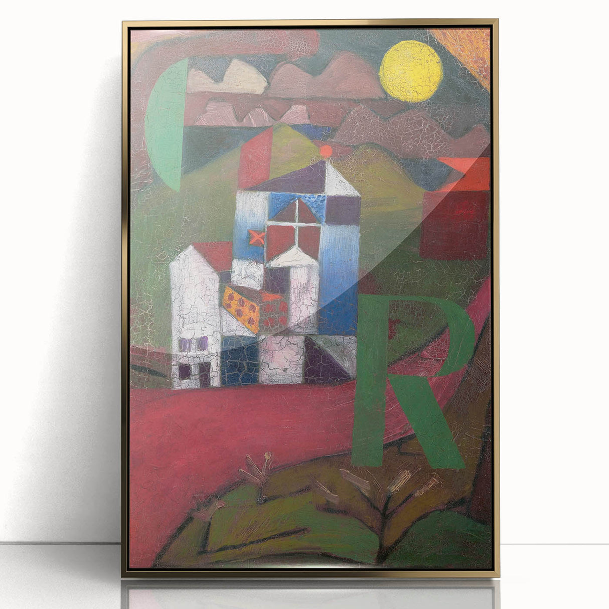 Paul Klee's "Villa R" (1919) - Geometric Abstract Masterpiece